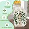 Artificial Bougainvillea Flowers for Outdoor Plant,2 pcs Faux Hanging Flowers Bougainvillea for Outside Decoration,Fake Silk UV Resistant Vines for Front Door Porch(White)